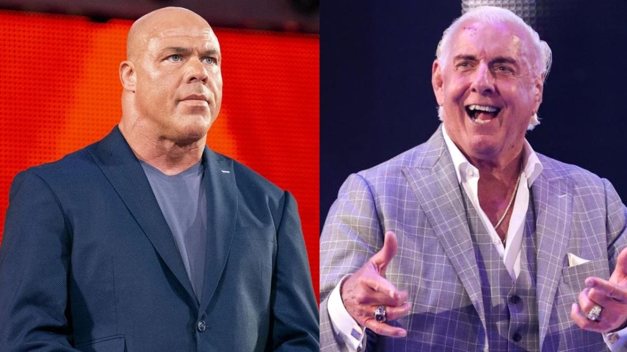 Ric Flair Kurt Angle