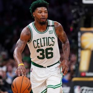 "Yet this so-called non-point guard is the only one that's led them to the Finals": Marcus Smart on him not being the quintessential PG