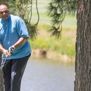 While competing in a celebrity golf event, Charles Barkley put his money where his mouth was – and ended up having to eat $100,000.