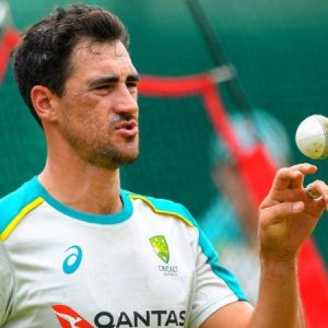 Australian pacer Mitchell Starc is nursing an injury on his hand, but he is on track to make his return in the ODIs against Sri Lanka.