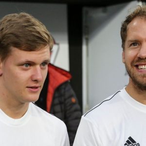 "You guys need to give Mick Schumacher a bit of a break" - Sebastian Vettel prevents his Ferrari junior from massive backlash