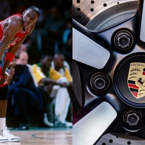Michael Jordan loved his Porsches, so much so that he would spend hundreds of thousands to get special colors and vanity plates on them. 