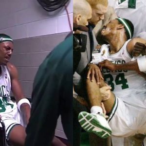 “My wheelchair is next to my championship trophy!”: Paul Pierce goes at Warriors fan for bringing up his ‘wheelchair game’ in Celtics 2008 win over the Lakers