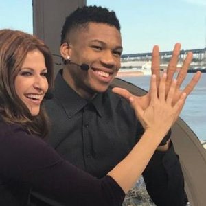 "Giannis Antetokounmpo made Rachel Nichols' hands look like a baby's hands!": 'Greek Freak' has the 3rd largest hands in NBA History, ahead of Kawhi Leonard and Michael Jordan