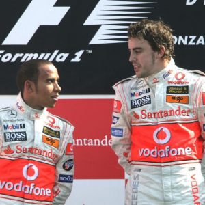"it just boiled me inside" - Lewis Hamilton describes beating Fernando Alonso as a rookie