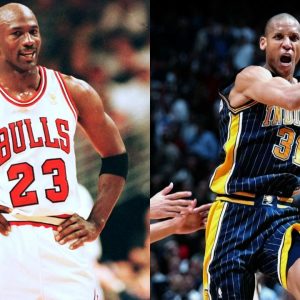 “You’re the Michael Jordan who walks on water?!”: When rookie Reggie Miller was held to 12 points after 6’6 Jordan went off for 37