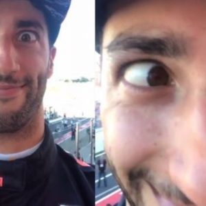 "Carlos Sainz just shows him the middle finger!"- When Daniel Ricciardo hijacked Mercedes' Instagram story ahead of Brazilian GP