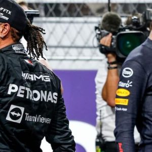 Max Verstappen sent secret message about Lewis Hamilton after suffering controversial crash at 2021 British GP