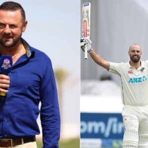 Daryl Mitchell scored his test century and combined for a 195 runs partnership with Tom Blundell to help New Zealand at Lord's.