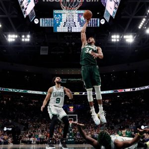 Giannis Antetokounmpo is worth $70 million, but once had to share his shoes with Thanassis in Greece