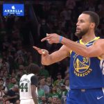 "Stephen Curry likes it and wants to put a 4th ring on it!": Warriors' star knocks down a 35-feet shot, celebrates with a very 'Beyonce' like energy