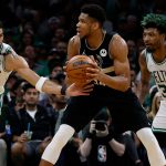 Giannis Antetokounmpo is looking fly with his son Liam Antetokounmpo