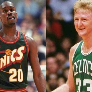 “Larry Bird would tell you where he gonna shoot it in your face and how you couldn’t stop it”: Gary Payton reiterates just how brutal the Celtics legend’s trash-talking used to be