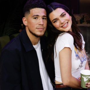 Kendall Jenner is already leading Devin Booker in rebounds!
