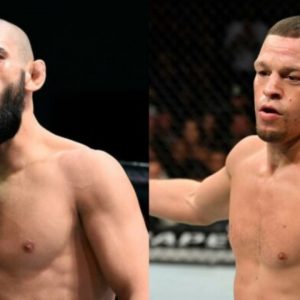 Nate Diaz Khamzat Chimaev