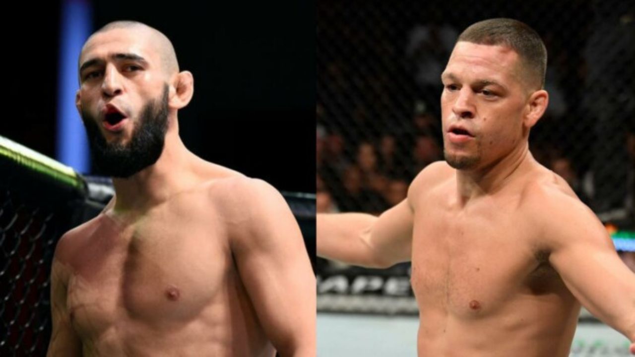 Nate Diaz Khamzat Chimaev