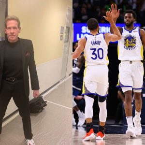 "Is it possible Andrew Wiggins is going to pull a 2015 Andre Iguodala?": Skip Bayless hints at Mr. Fantastic whisking away FMVP under Stephen Curry