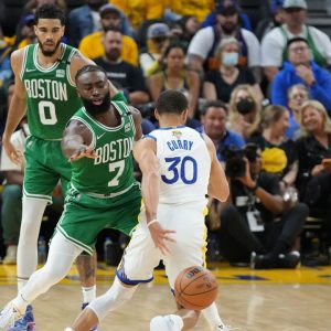 “Celtics 24-point swing in Warriors loss is largest in NBA Finals history”: How Al Horford and Jaylen Brown led Steph Curry and company down a historic collapse in Game 1