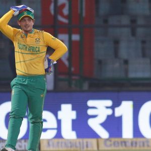 Why is Quinton de Kock not playing today's 2nd T20I between India and South Africa in Cuttack?