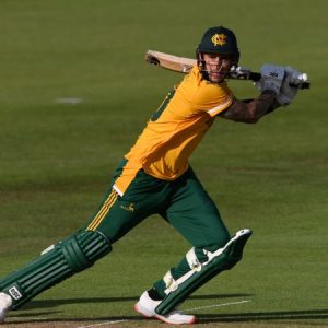 Nottinghamshire batter Alex Hales was at his very best in the T20 Blast match against Derbyshire at the County Ground in Derby.