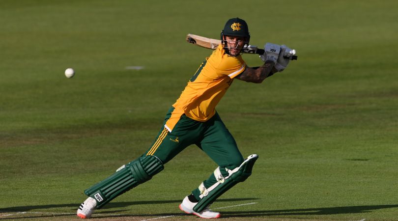 Nottinghamshire batter Alex Hales was at his very best in the T20 Blast match against Derbyshire at the County Ground in Derby.