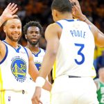 "LeBron James, Michael Jordan, and Stephen Curry are the only players averaging 25-5-5!": The Warriors superstar continues to elevate himself into the upper echelons of NBA royalty