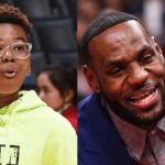 Bryce Maximus had Bronny and Savannah in splits as he impersonated billionaire father LeBron James