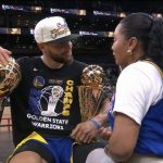 "Stephen Curry, you're going to break the Larry O'Brien trophy!!": Ayesha Curry gets scared as Warriors star celebrates his 4th Championship with Sonya and Dell Curry