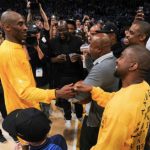 Kanye West and Kobe Bryant starred in a Nike campaign once where Kobe was giving seminars on success and Kanye wanted more success. Bizarre.  