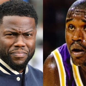 Shaquille O'Neal owes Kevin Hart $1000 over a very comical bet made on Tik-Tok