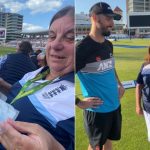 Cricket ball lands in beer: Viral video of ball dropping in a glass of cider draws hilarious reactions