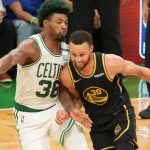 "DPOY Marcus Smart is owning Stephen Curry!": Fans demand respect on Celtics star's name after INCREDIBLE defensive performance vs Stephen Curry and Warriors