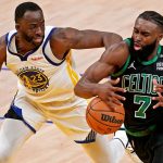 "Draymond Green is foul for clowning Jaylen Brown like that!": NBA Twitter explodes as Warriors star ruthlessly trolls Celtics man after winning 2022 Finals
