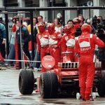 "Schumacher comes in to pit and crosses the finish line!" - When Michael Schumacher's pit win led to FIA suspending stewards licenses