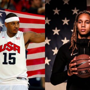 “105th day that our friend, sister, teammate, Brittney Griner has been wrongfully detained in Russia”: Carmelo Anthony asks people to sign a petition for the WNBA star’s release