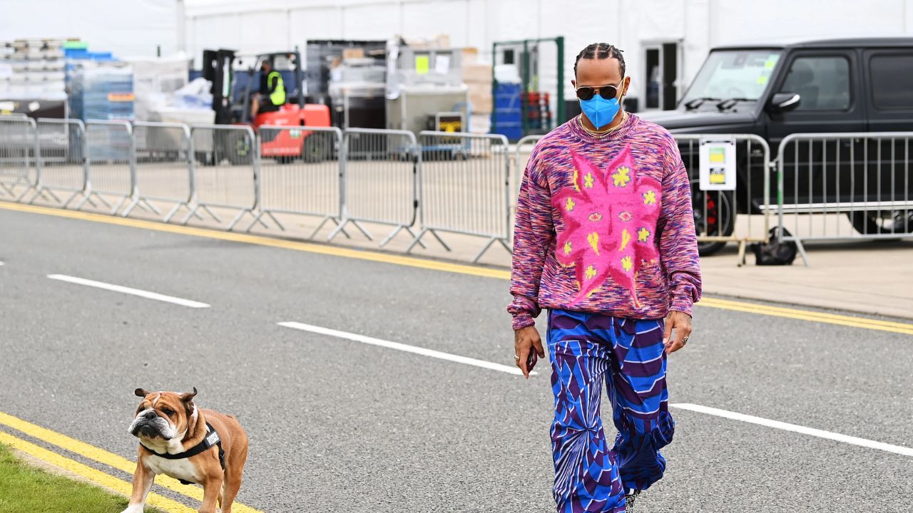 "Lewis Hamilton collaborating with a fashion designer worth over $1 billion"- Mercedes star wore $4000 dollar apparel to Silverstone paddock ahead of British GP