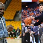 7-foot Shaquille O'Neal's 'Shaqsticles' segment was hilariously dissected by Jimmy Fallon