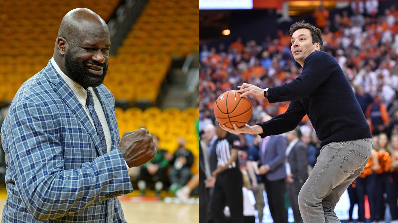 7-foot Shaquille O'Neal's 'Shaqsticles' segment was hilariously dissected by Jimmy Fallon