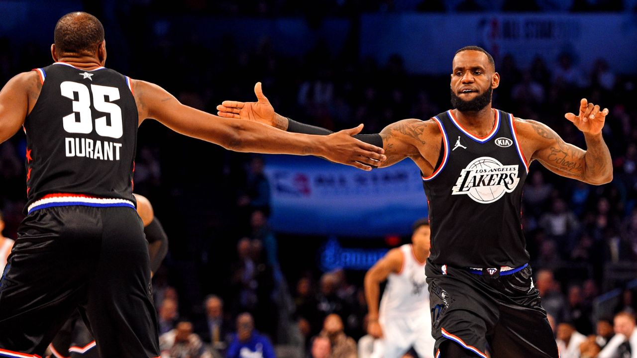 Kevin Durant and LeBron James, two near 7-footers are the only players to accomplish an unthinkable feat for 3 teams. 