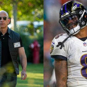 Lamar Jackson sues 3rd richest man Jeff Bezos' Amazon for profiting off his $5 million net worth without his consent