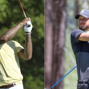 “Stephen Curry has been chilling, I’ve been grinding at this”: JR Smith talks about his chances of beating the 6’3” GSW MVP in a 1-on-1 golf contest