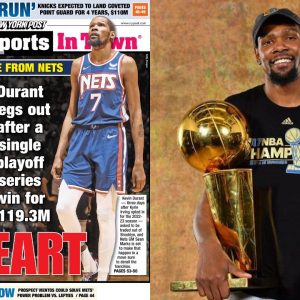 "Thin man has no heart": New York Post's controversial headline seeks answers from Kevin Durant as he betrays Nets fans