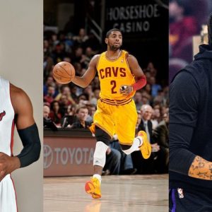 "Dwyane Wade, Kyrie Irving, or Anthony Davis": StatMuse reveals who is LeBron James' best teammate
