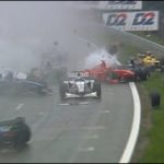 "A $13 million dollar crash on the opening lap"- Most expensive Formula 1 accident of all time at 1998 Belgian Grand Prix
