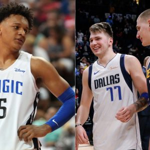 “Luka Doncic at the 2, Giannis Antetokounmpo at the 3, Nikola Jokic at the 5”: Paolo Banchero reveals his all-time European starting five headlining 3 former MVPs