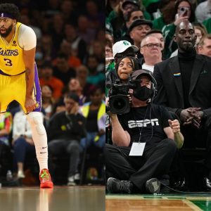 "Anthony Davis should be MVP of the league one time": Kevin Garnett tells Lakers big man to get in the lab and get his sh**t together 