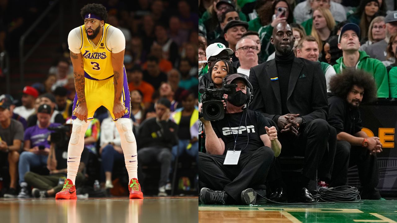 "Anthony Davis should be MVP of the league one time": Kevin Garnett tells Lakers big man to get in the lab and get his sh**t together 