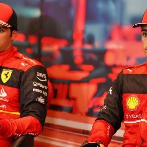 Charles Leclerc dismissed rumors about members of the Ferrari team refusing to take part in Carlos Sainz's victory celebrations.