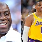 6'9" Magic Johnson calls Russell Westbrook ‘Westbrick’ 2 times in a row on National TV