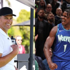 "Anthony Edwards, you make $44 million but you're playing the wrong sport!" : Tom Brady recruits Timberwolves star to Tampa Bay following Gronk's retirement